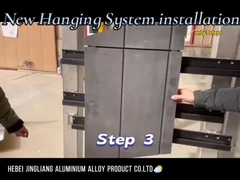 Curtainwall Newest Fixing System Installation Only 3 Steps