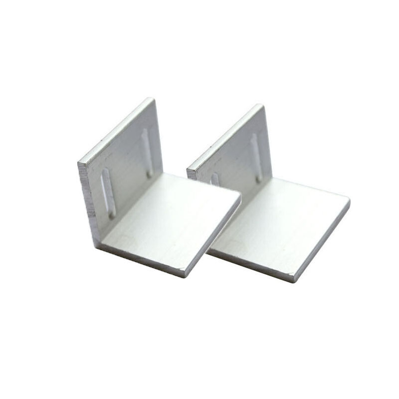 Curtain Wall Metal Corner Brackets Ceiling Mounting 90 Degree Angle Metal Bracket
