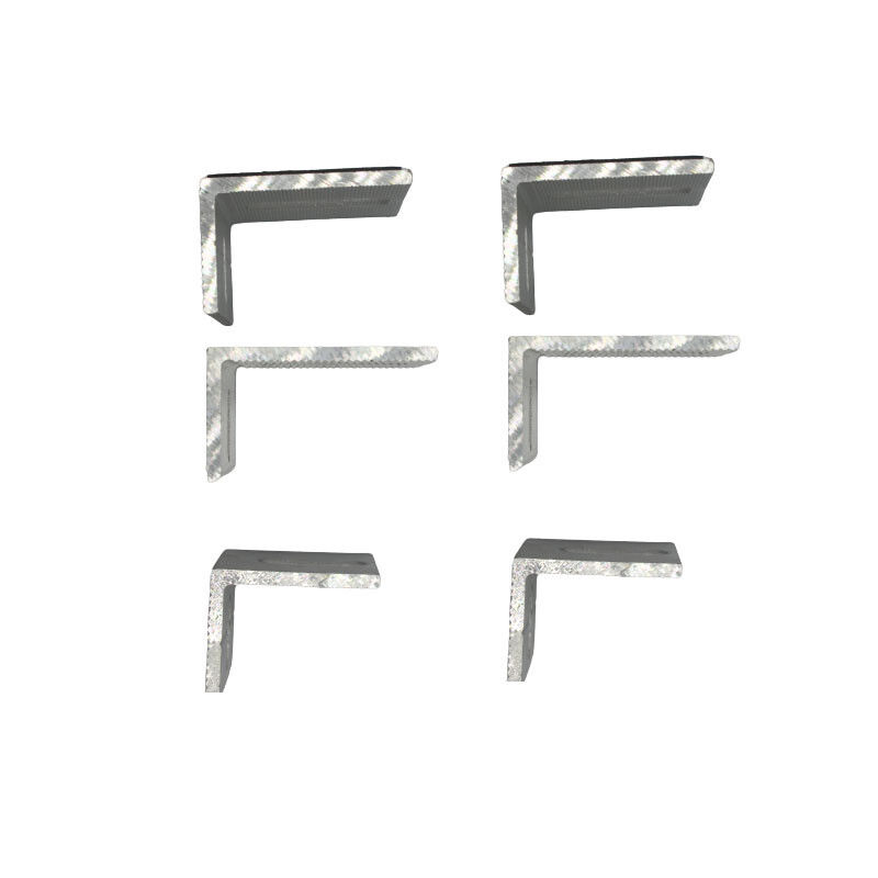 OEM Aluminium Extrusion Corner Bracket L Shaped For Outdoor Curtain Wall