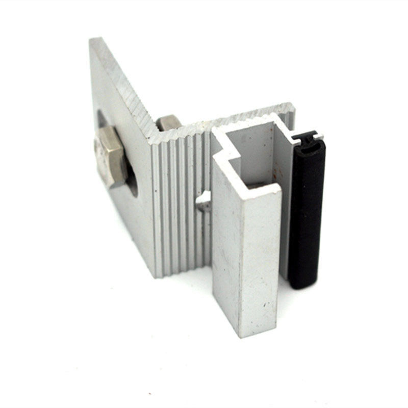 OEM Industrial Aluminum Extrusion Brackets For Wall/Ceiling Mounting Corner Brace
