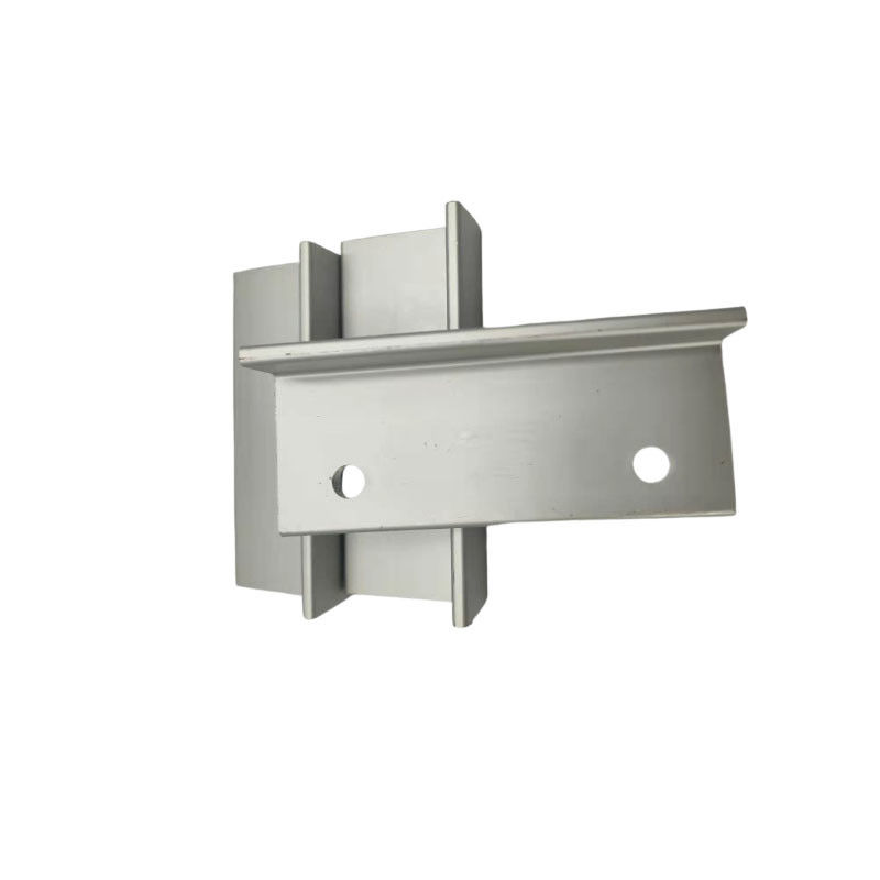 Industrial Metal Roof Solar Clamps Aluminum Alloy Silver Color