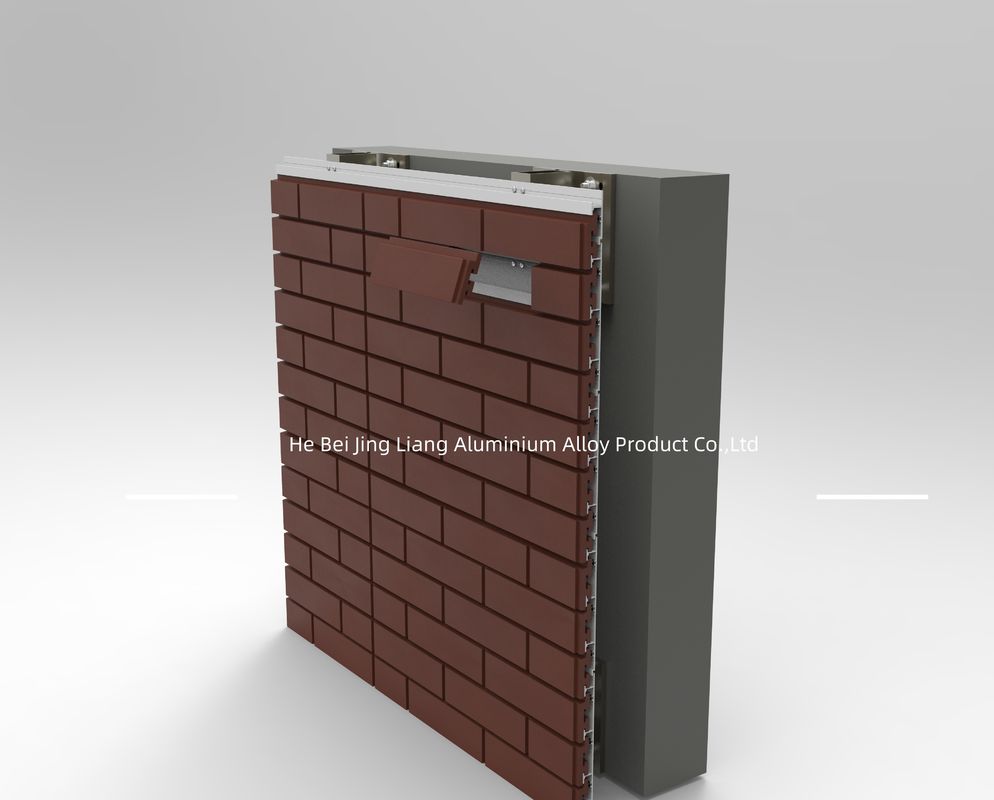 Easy Installation Brick Wall Support Systems Corrosion Resistance