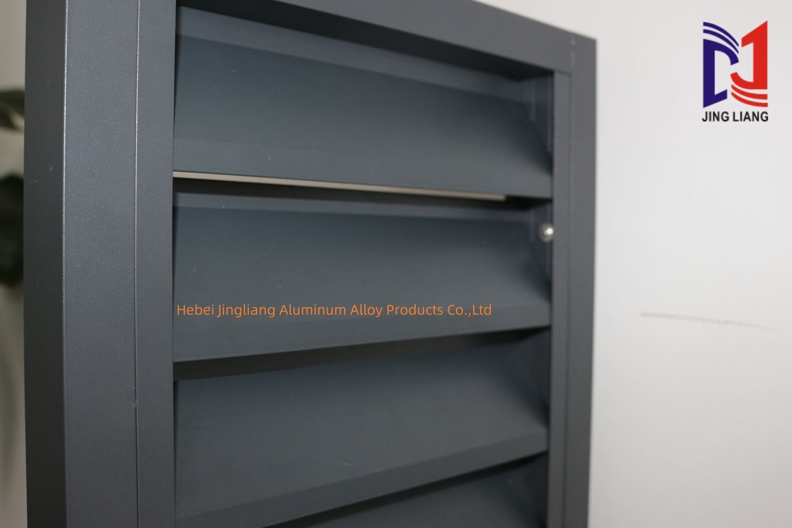 Customized Aluminum Louver with Powder Coating or PVDF or Anodized Oxidation for decoration