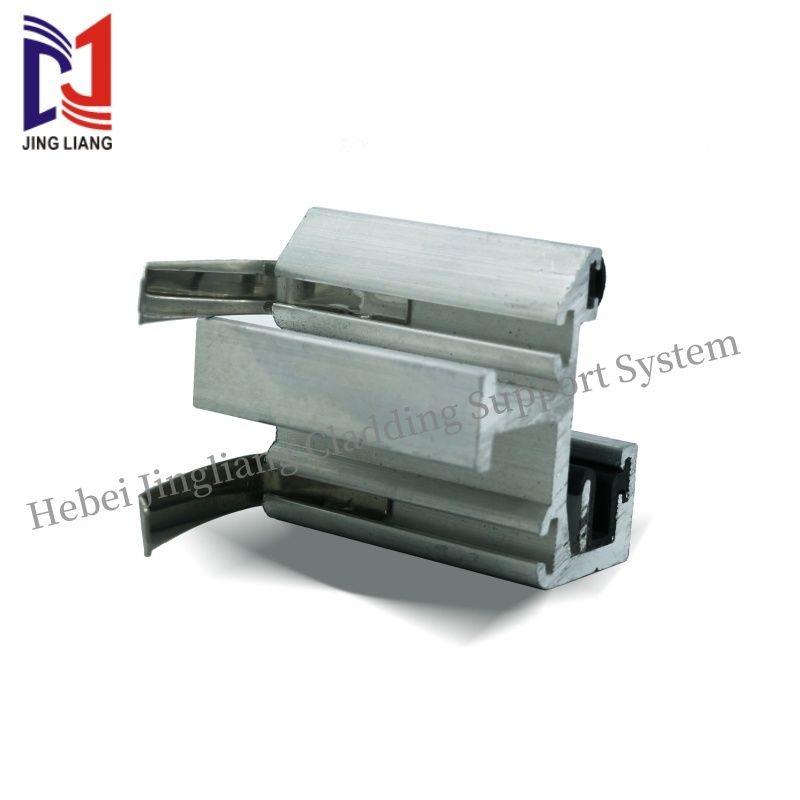 Customized and Anti-corrosion Accessories for 18 mm Terracotta Panle Facade Support System