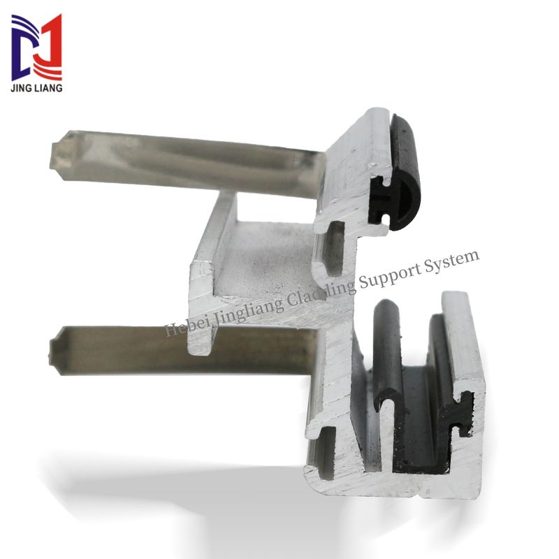 Customized and Anti-corrosion Accessories for 18 mm Terracotta Panle Facade Support System