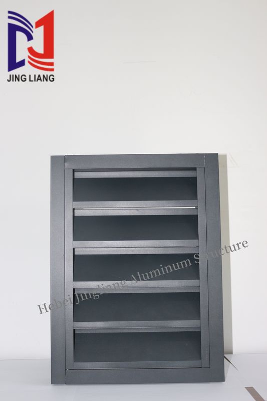 Customized Aluminum Louver Powder Coating Or PVDF Or Anodized Oxidation For Decoration