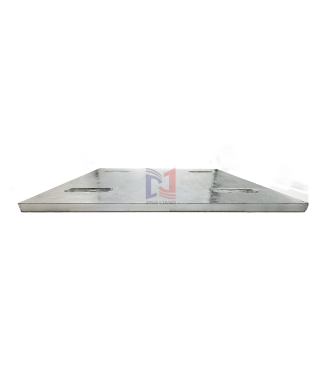 Galvanized steel 200mm*300mm*10mm Embeded Board for Cladding Support System High Strength