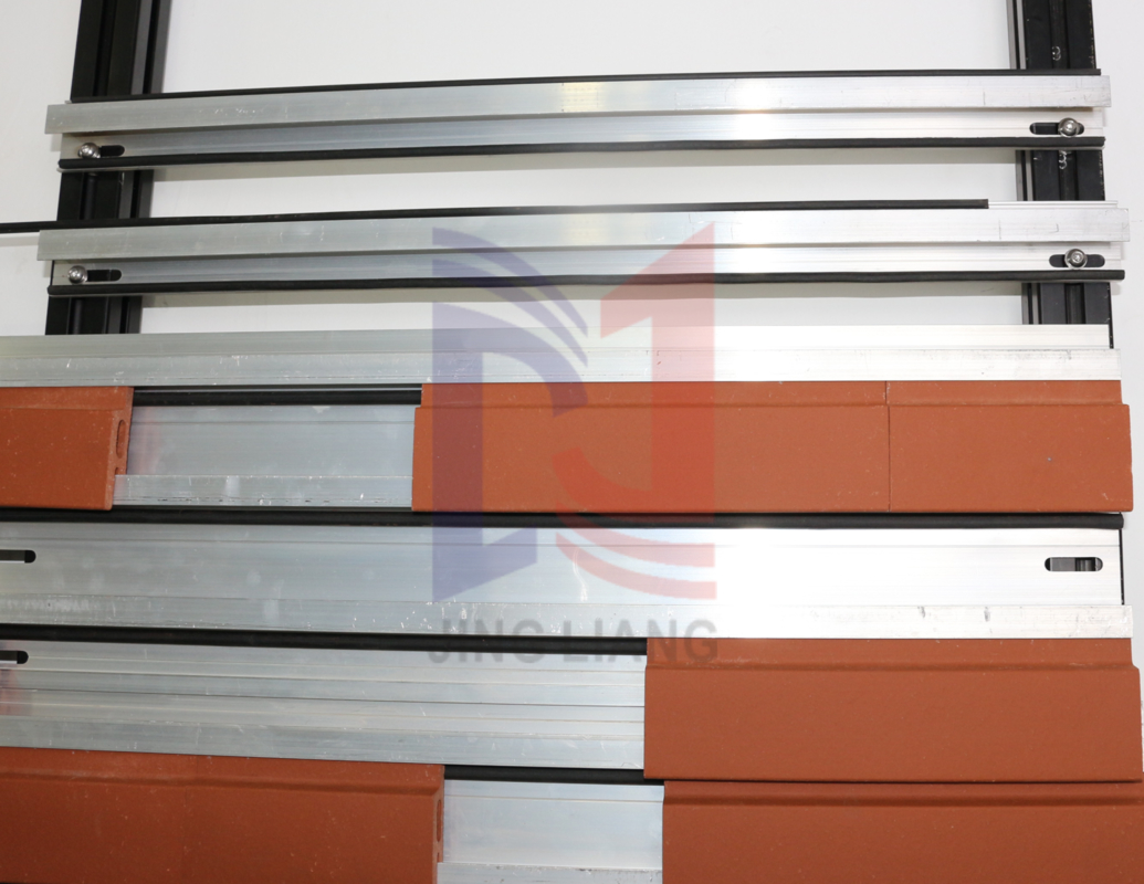 Good and Inexpensive Customizable Aluminum Rails For 18mm Terracotta Panels Cladding Support System