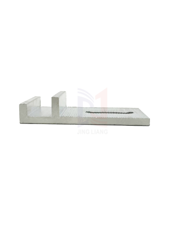 Anti-corrossion Aluminum F-shaped Clips for 30 mm Terracotta Facade Support System