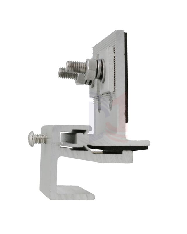 Anti-corrossion Aluminum End Clip for Terracotta Facade Suppport System