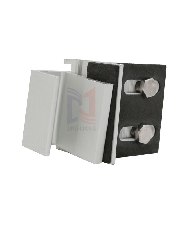 Anti-corrossion Aluminum End Clip for Terracotta Facade Suppport System