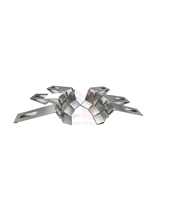 Customized and Anticorrosion K-shaped Clip for Facade Support System
