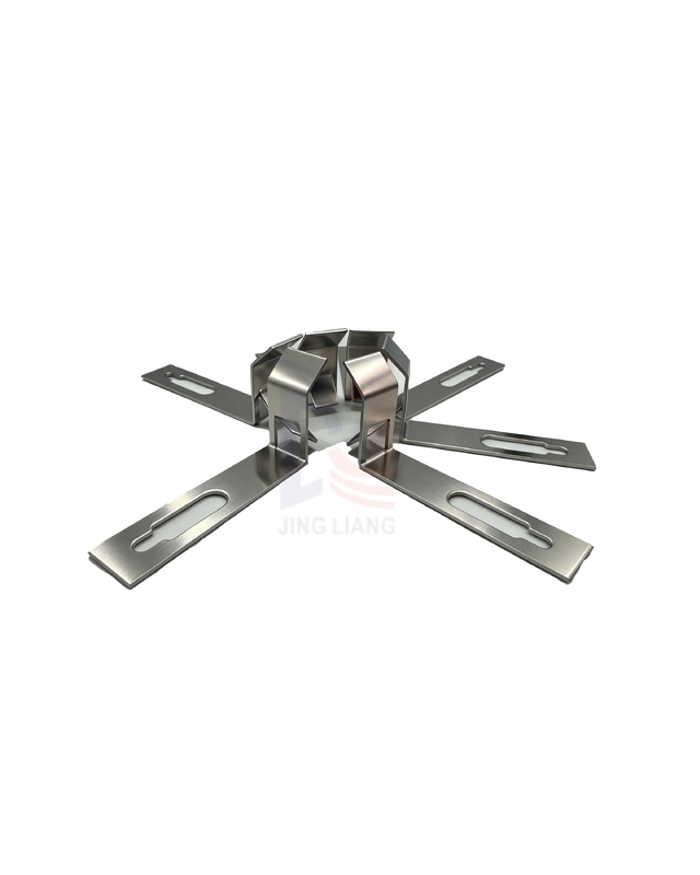 Customized and Anticorrosion K-shaped Clip for Facade Support System