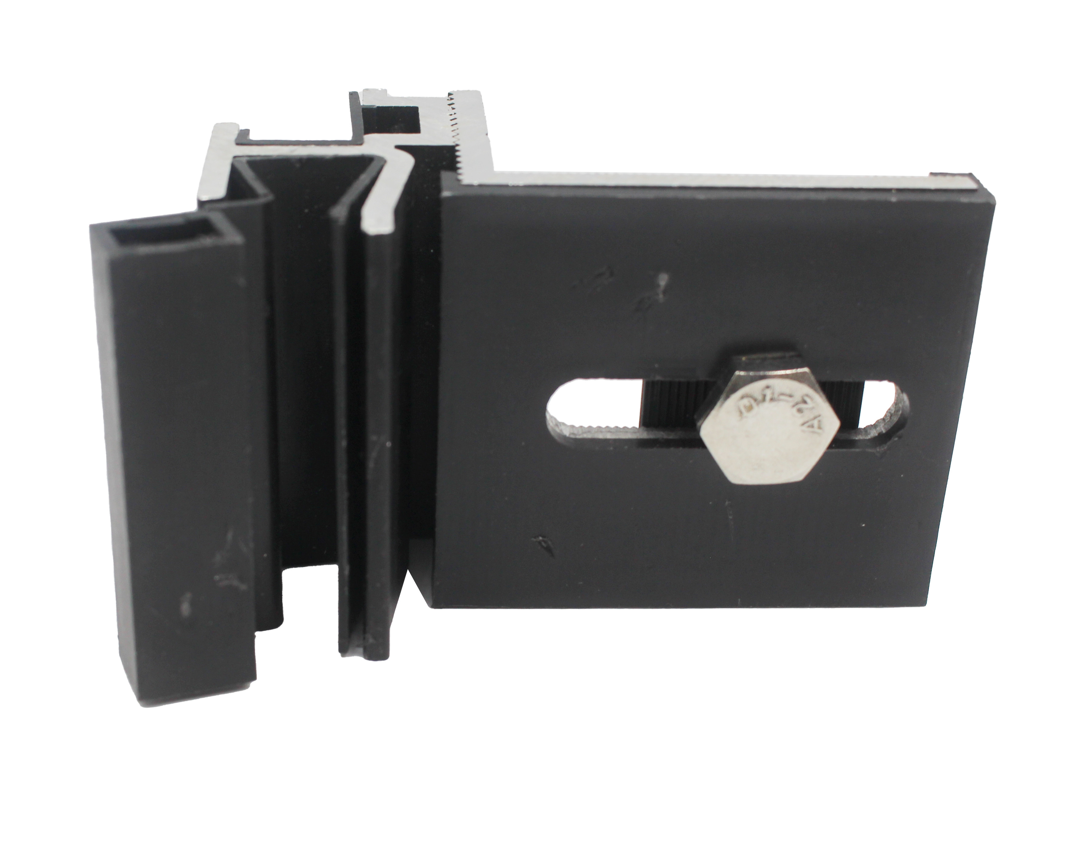 Cladding Panel Support Black Anodized Surface Aluminium Curtainwall Cladding Support System