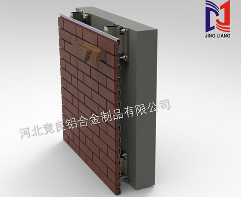 Terracotta Brick  Ventilated Facade Support System