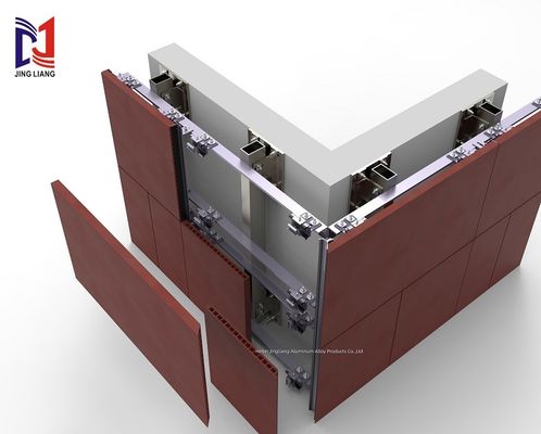 Reverse Hook Ventilated Facade Support System For Easy And Fast Installation