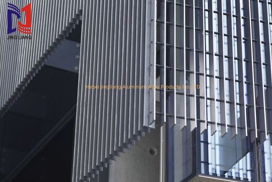 Aluminum Alloy Grille Products For Cladding Wall